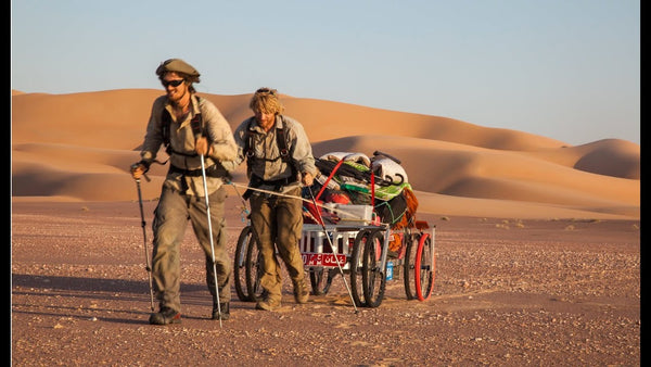 Two Adventurers Brave the Brutal Landscape of Arabian Peninsula