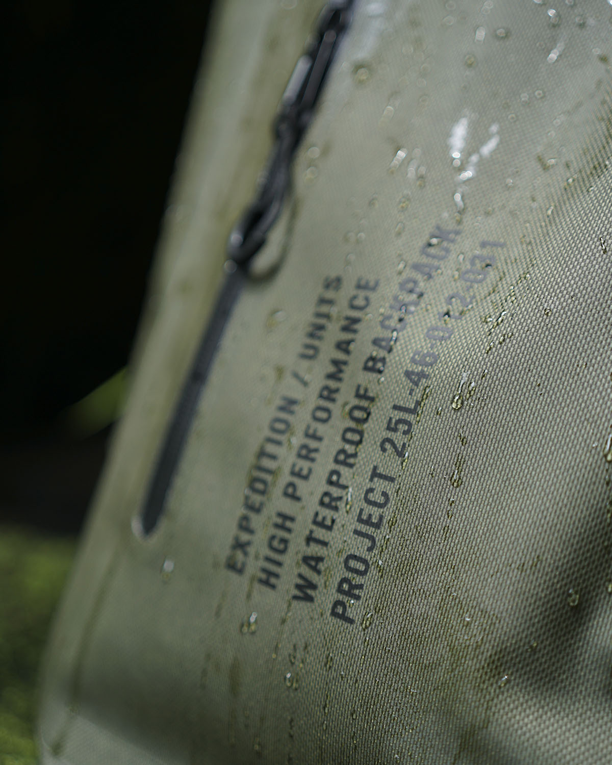 PROJECT 46-012 WATERPROOF BACKPACK